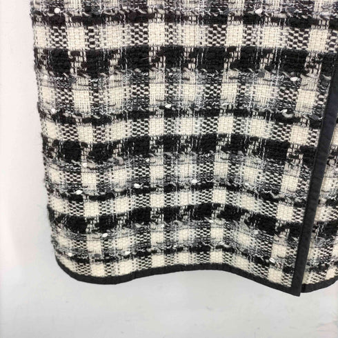 イエナラブークル IENA LA BOUCLE チェック ツイード コート レディース DE:38