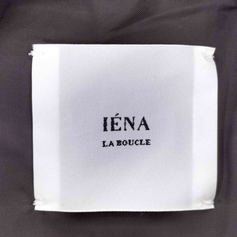 イエナラブークル IENA LA BOUCLE チェック ツイード コート レディース DE:38