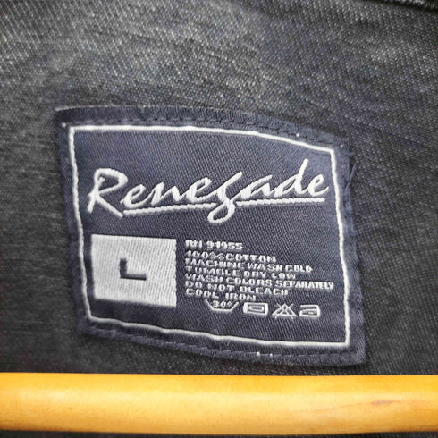RENEGADE ブラックデニムジャケット メンズ L
