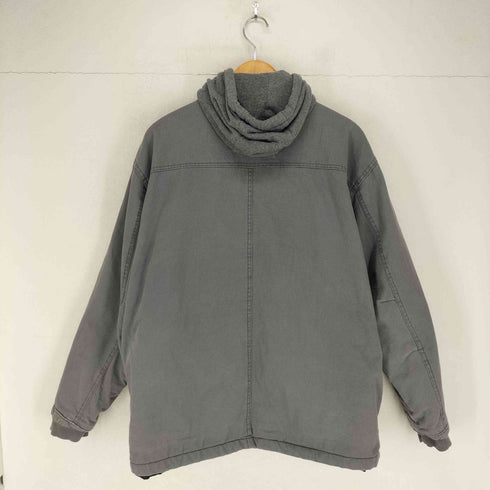 ラングラー Wrangler 裏地キルティング フーデッドキャンバス地ジャケット メンズ L
