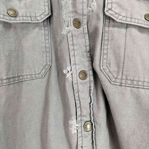 ラングラー Wrangler 裏地キルティング フーデッドキャンバス地ジャケット メンズ L