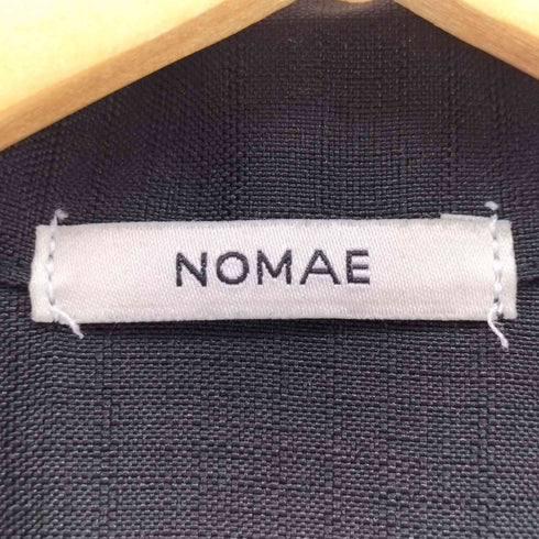 NOMAE プリーツ異素材シアーテーラードワンピース レディース FREE