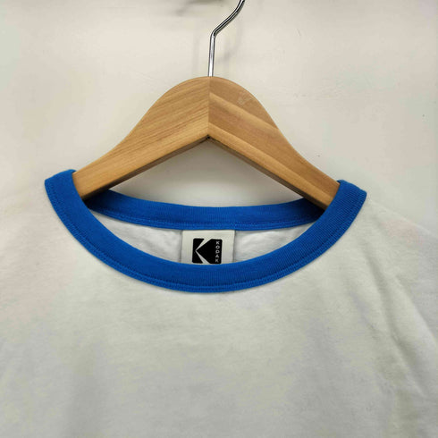 KODAK 背面 ロゴプリント リンガー Tシャツ レディース import:S
