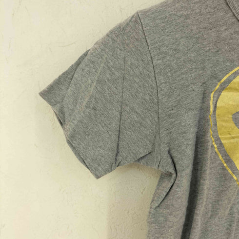 プレイコムデギャルソン PLAY COMME des GARCONS AD2010 ゴールドハートロゴプリントTシャツ レディース S