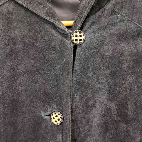 ピッグスエード フーデットコート レディース