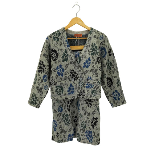 ミッソーニ MISSONI イタリア製 総柄カーディガン&スカート レディース