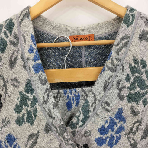 ミッソーニ MISSONI イタリア製 総柄カーディガン&スカート レディース