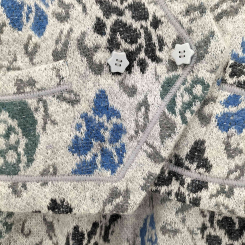 ミッソーニ MISSONI イタリア製 総柄カーディガン&スカート レディース
