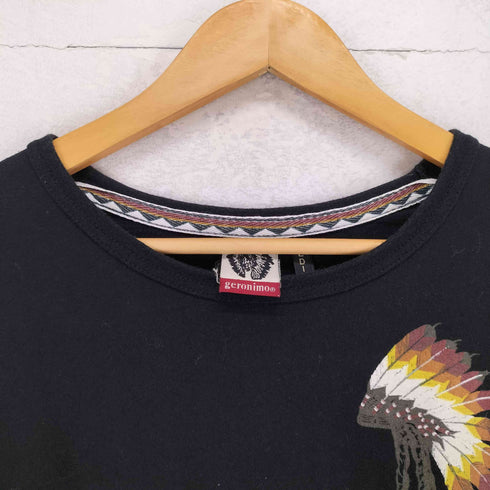 geronimo 両面プリントL/S Tシャツ Y2K メンズ M