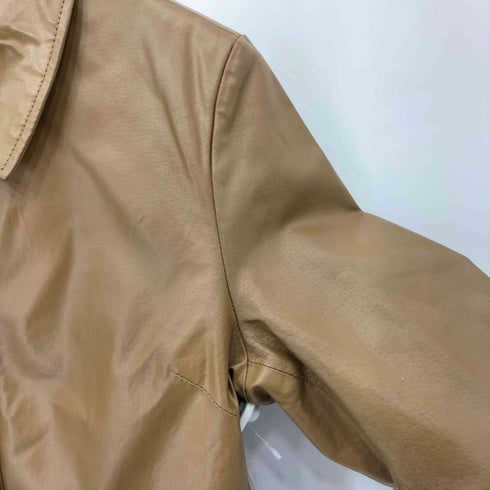 MODE TOWN ピッグ レザーハーフコート レディース