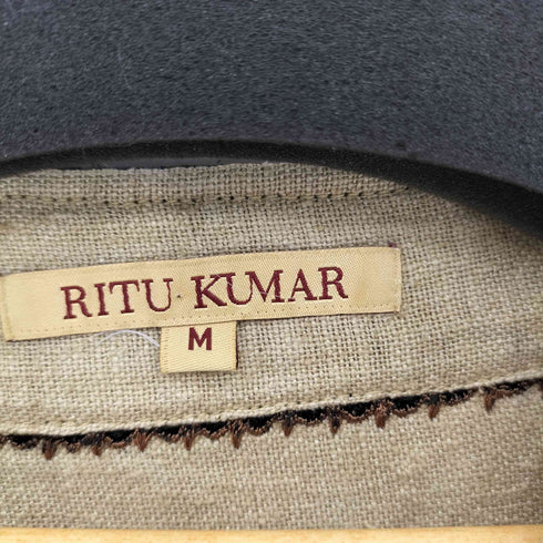 RITU KUMAR シルク100% チロリアンブラウス レディース M