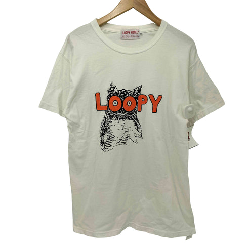 LOOPY HOTEL LOOTERS 企業ロゴ サンプリング S/S Tシャツ メンズ JPN:M