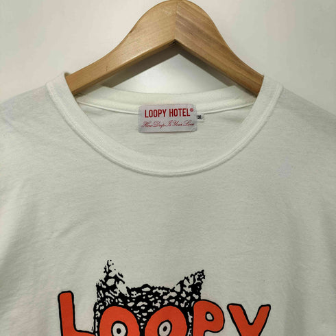 LOOPY HOTEL LOOTERS 企業ロゴ サンプリング S/S Tシャツ メンズ JPN:M