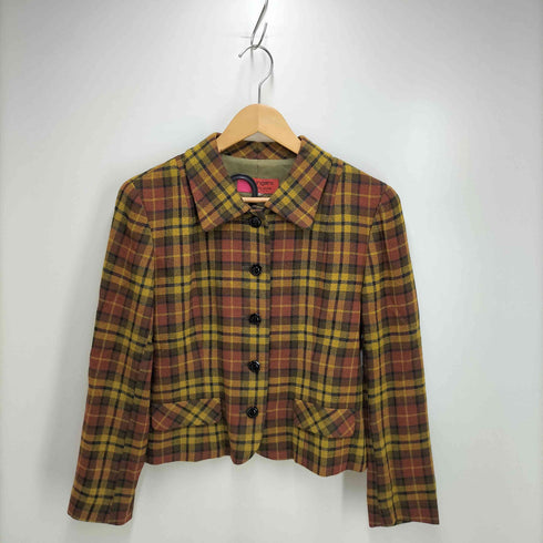ウンガロ ungaro チェック柄 ジャケット スカート セットアップ レディース 9AR
