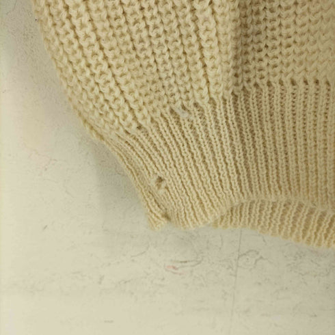 アイルランド製 ARAN SWEATER MARKET フィッシャーマンニット メンズ M