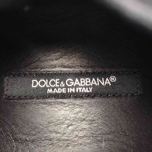 ドルチェアンドガッバーナ DOLCE&GABBANA レザーファースニーカー メンズ 7