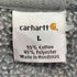 カーハート Carhartt ラグランスリーブ ジップアップ スウェット メンズ import:L