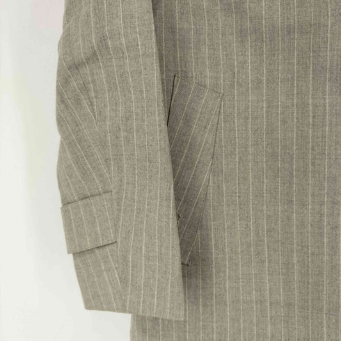 スピックアンドスパン Spick and Span MADE IN ENGLAND ストライプ ショートコート レディース