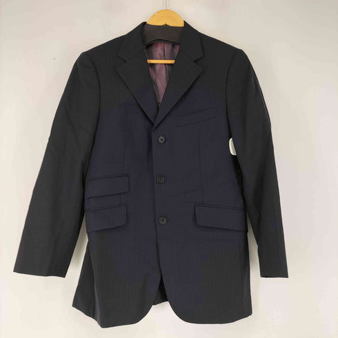 バーバリーブラックレーベル BURBERRY BLACK LABEL セットアップ ストライプ テーラードジャケット スラックス メンズ