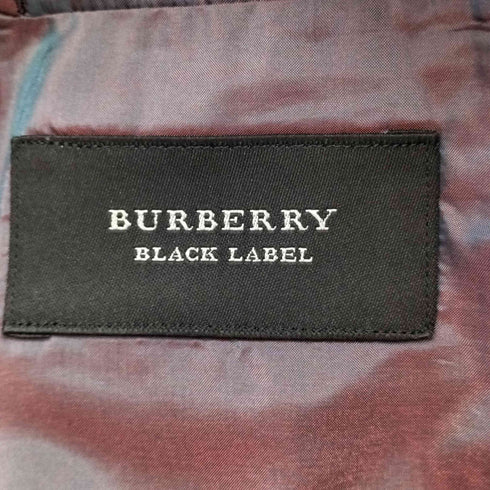 バーバリーブラックレーベル BURBERRY BLACK LABEL セットアップ ストライプ テーラードジャケット スラックス メンズ