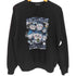 HACHIWARE EVERYDAY プリント クルーネックスウェット レディース JPN:L