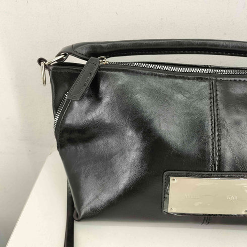 MATIN KIM サイドジッパー 2WAY ショルダーバッグ レディース
