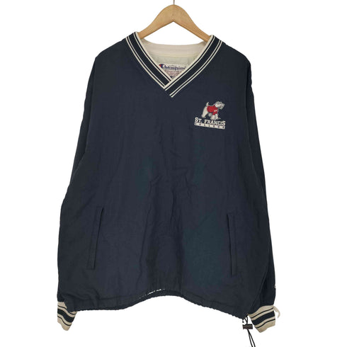 チャンピオン Champion ナイロン プルオーバージャケット メンズ import:L