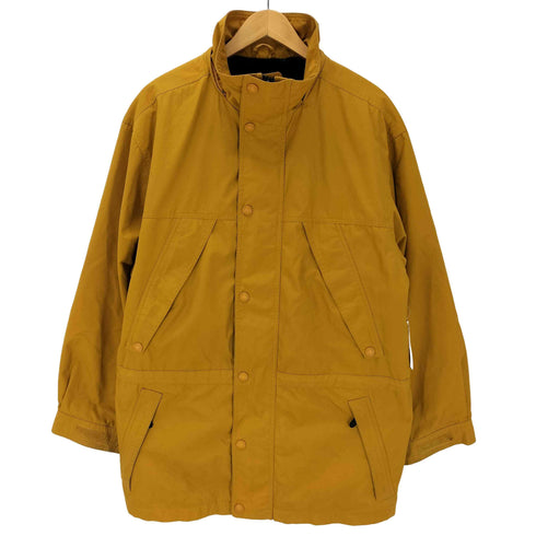 エディーバウアー Eddie Bauer OUTDOOR OUTFITTER 裏地ボア ブラックチェック ポリ コットン ジャケット メンズ import:M