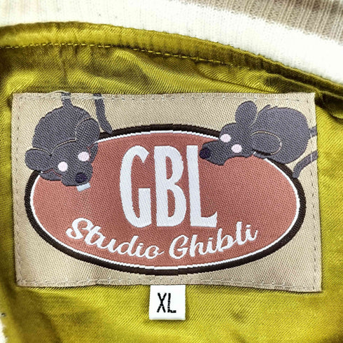GBL キャラクター刺繍 ベロア スカジャン メンズ JPN:XL
