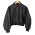 ザラ ZARA FAUX LEATHER JACKET ダイヤキルティング レディース import:M