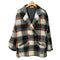 mily bilet 25AW チェック柄 コクーン シルエット ダブル ジャケット コート レディース JPN:XL