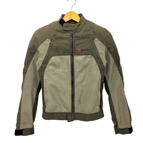 Dainese ロゴ刺繍 プロテクター付き メッシュバイカージャケット メンズ EUR:46