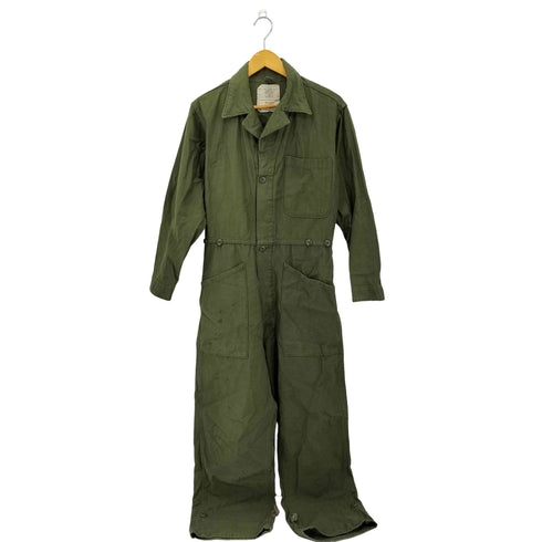 ユーエスアーミー U.S. ARMY 80s COVERALLS COTTON SATEEN つなぎ メンズ SMALL