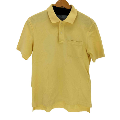 ランズエンド LANDS END 鹿の子ポロシャツ メンズ import:M