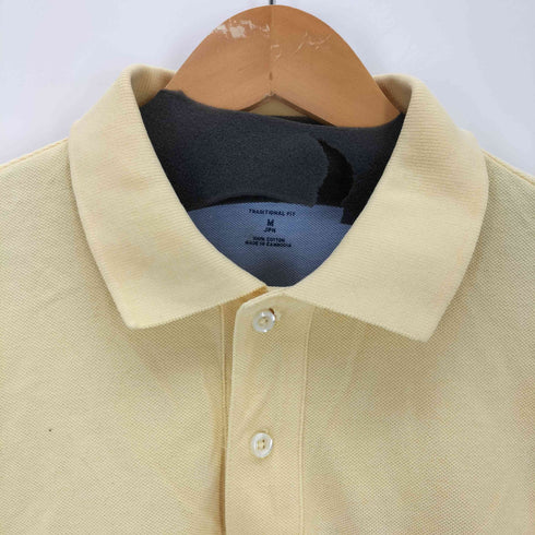 ランズエンド LANDS END 鹿の子ポロシャツ メンズ import:M
