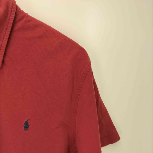 ポロバイラルフローレン Polo by RALPH LAUREN ポニー刺繍ボタンダウン天竺編みシャツ メンズ import:M