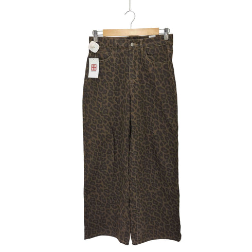 レオパードワイドパンツ レディース JPN:M