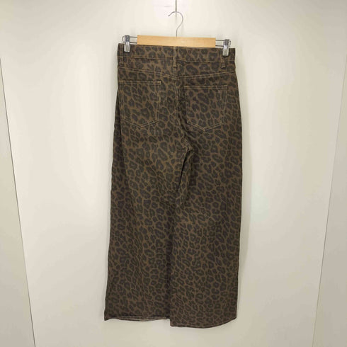 レオパードワイドパンツ レディース JPN:M