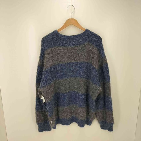 ペルーシュ Perushu MLB モヘアタッチボーダーニット メンズ JPN:L