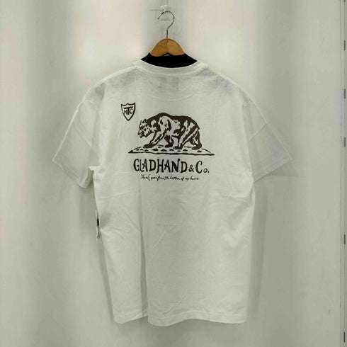グラッドハンド GLADHAND CALIFORNIA GRIZZLY -S/S T-SHIRTS プリント 半袖クルーネックTシャツ メンズ JPN:L