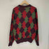 イヴサンローラン Yves Saint Laurent 80-90s アーガイル柄 ニット メンズ import:M