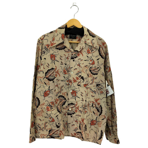 バイグラッドハンド BY GLADHAND SEA ISLAND - L/S COVERALL SHIRTS 総柄 長袖シャツ メンズ JPN:S