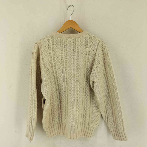 ST MICHAEL 英国製 Pure British Wool 製 フィッシャーマン セーター メンズ to fit chest 40in