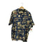オールドクロウ OLD CROW 24SS BLACKBIRD – S/S SHIRTS 総柄 レーヨン 半袖シャツ メンズ JPN:L