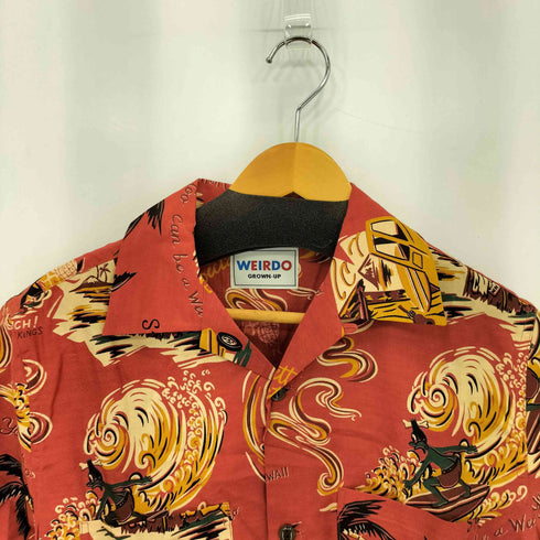 ウィアード WEIRDO 24SS WEIRDO HUT - S/S SHIRTS ウィアードハット アロハ半袖シャツ メンズ JPN:S