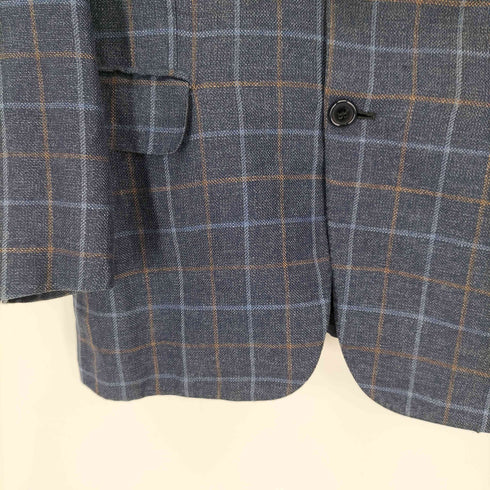 ブリオーニ BRIONI TRAIANO 2Bテーラードジャケット チェック メンズ EUR:46