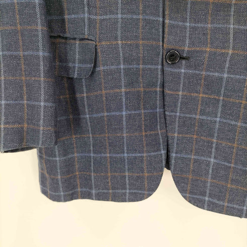 ブリオーニ BRIONI TRAIANO 2Bテーラードジャケット チェック メンズ EUR:46