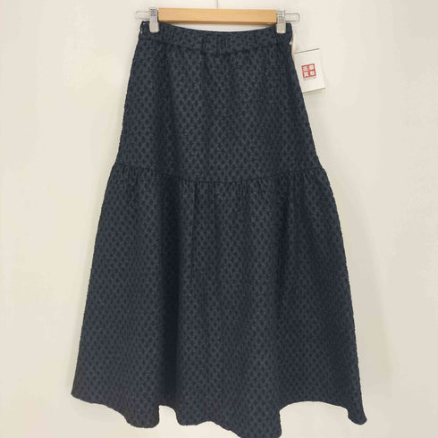 クリーコンフォルト crie conforto ふくれジャガードギャザースカート レディース JPN:M