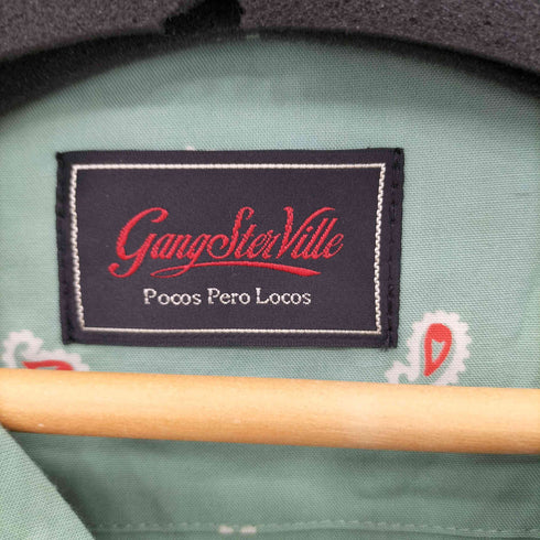 ギャングスタビル GANGSTERVILLE 24SS DIEGO - S/S SHIRTS 総柄デザイン アロハ 半袖シャツ メンズ JPN:L