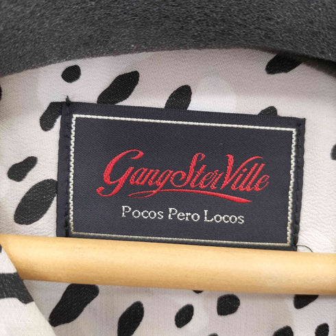 ギャングスタビル GANGSTERVILLE 24SS RISE ABOVE - S/S SHIRTS 総柄シャツ メンズ JPN:S